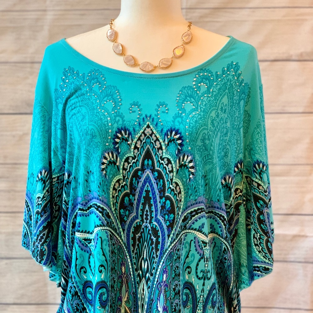 Gentle used blouse size xl
